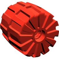 Lego kolečko (kolo) celé průměr 35mm, červená (4143258)